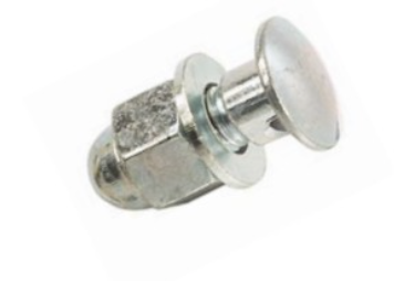SMALL BRAKE PINCH BOLT SILVER (PKT OF 10 )