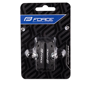 FORCE BRAKE SHOES F THREAD , BLACK 50MM