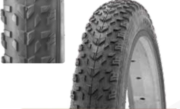 **COMPASS TYRE  20 x 4 P1258 BLACK