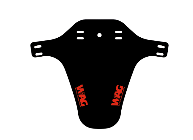 WAG FRONT MUDGUARD BLACK/RED