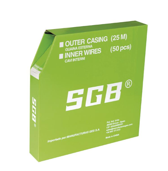 **SGB 4mm GEAR CASING 25 M BLACK