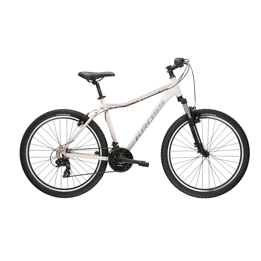 KROSS LEA 1.0 D XS (15") 26"WHEEL PINK/GREY/MATT