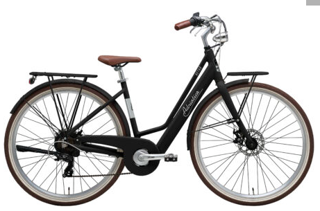 **ADRIATICA E-RETRO 28" LADY E-BIKE BLACK