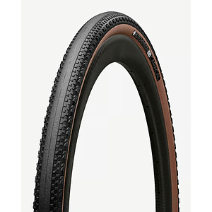 **HUTCHINSON CARACAL TUBELESS ALL ROAD TYRE 700x35 TAN WALL