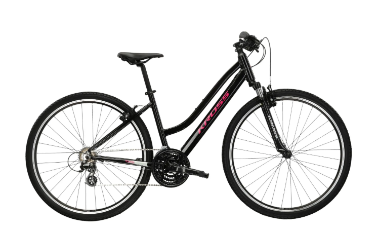 KROSS EVADO 2.0 S BLACK/PINK/GLOSS 19"