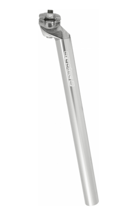 ERGOTEC SEAT POST SILVER 30.4 x 350mm