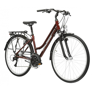 KROSS EXPLORER LADY'S 17"RUBY/SILVER/GLOSSY