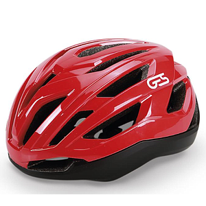 **GES HUEZ HELMET RED/BLACK L (58-62)