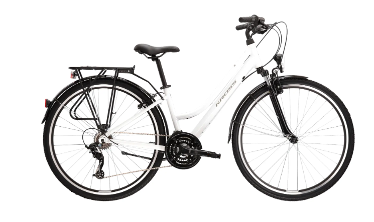 KROSS TRANS 1.0 D LADY'S WHITE /GREY/GLOSS 17"