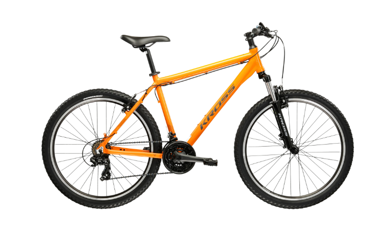 KROSS HEXAGON 1.0 ORANGE/GRAPHITE/GLOSSY S 26" WHEEL(17")