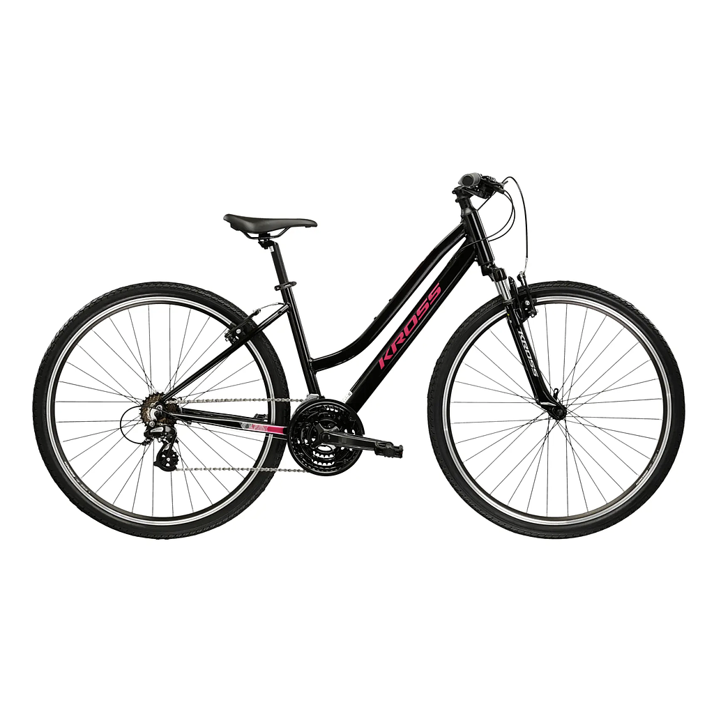 KROSS EVADO 2.0 S BLACK/PINK/GLOSS 17"