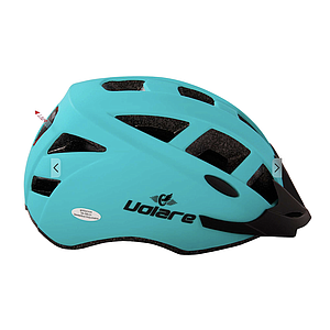 **VOLARE TEAL HELMET WITH LIGHT  M (54-58)
