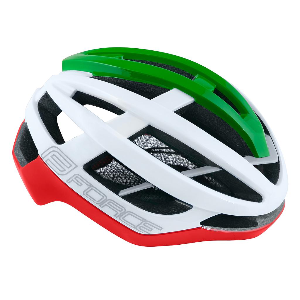 ** FORCE LYNX HELMET L-XL, ITALIAN TRI-COLOUR