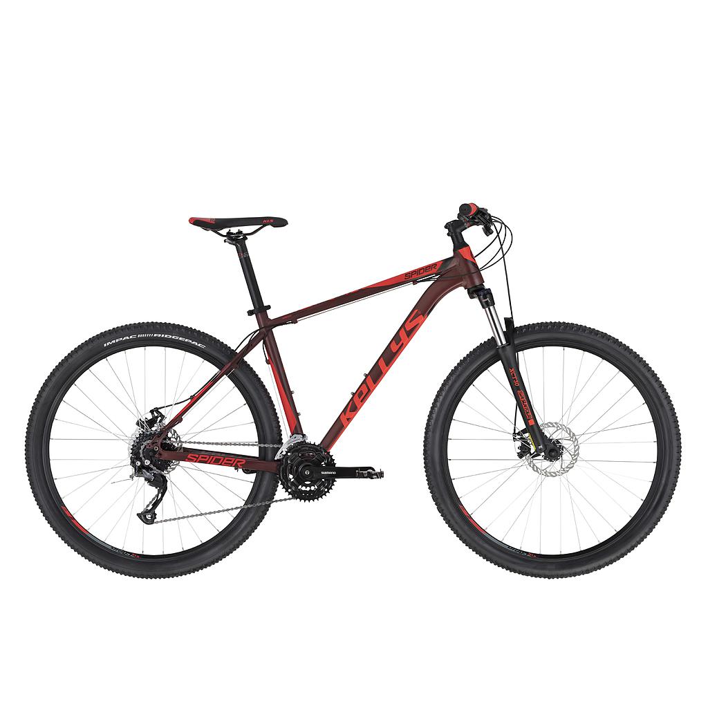 **KELLYS SPIDER 10 M MOUNTAIN BIKE 27.5 (650B) RED (19&quot;) 2020