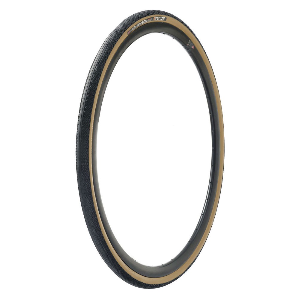 HUTCHINSON OVERIDE TUBELESS READY TYRE 700x38 TAN WALL