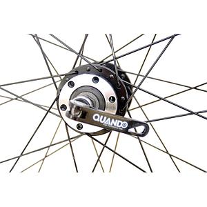 700C FRONT WHEEL 6 BOLT DISC BRAKE  BLACK QR