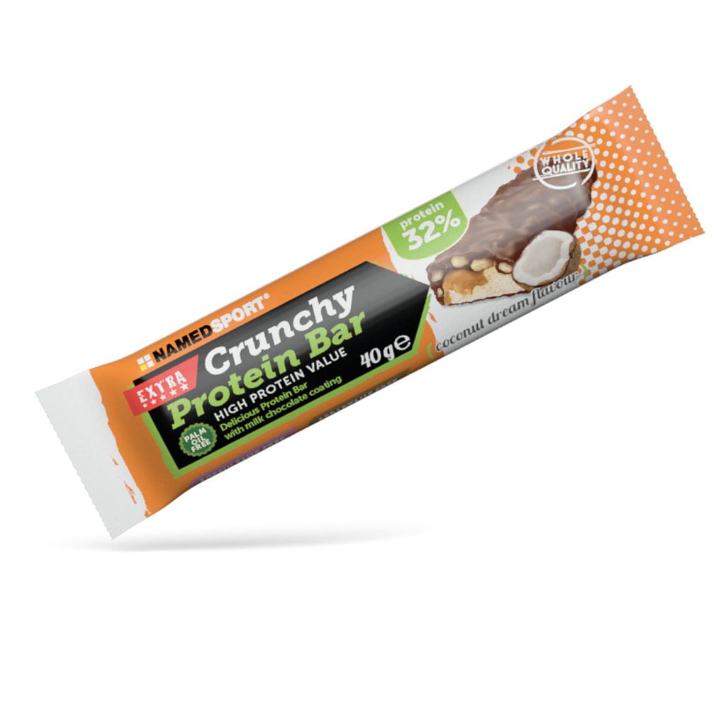 **NAMEDSPORT COCONUT DREAM CRUNCHY PROTEIN BAR 40G (BOX OF 24)