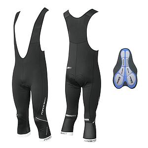 FORCE Z68 3/4 LENGTH BIBSHORTS BLACK L