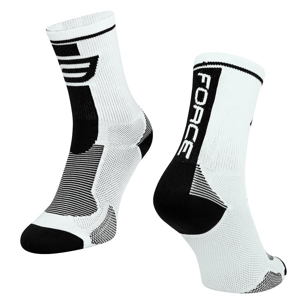 **FORCE LONG PLUS SOCKS BLACK S/M