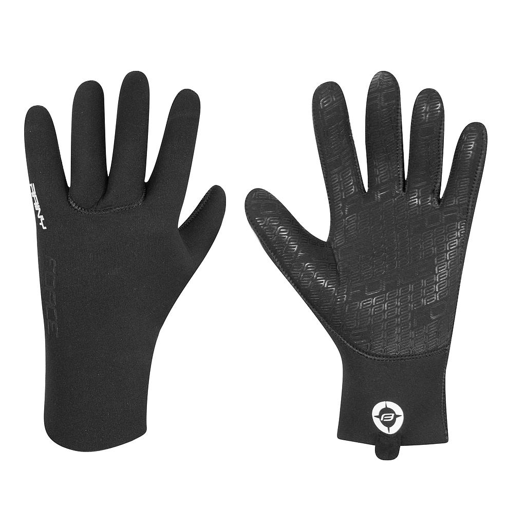 FORCE RAINY NEOPRENE GLOVES BLACK XL