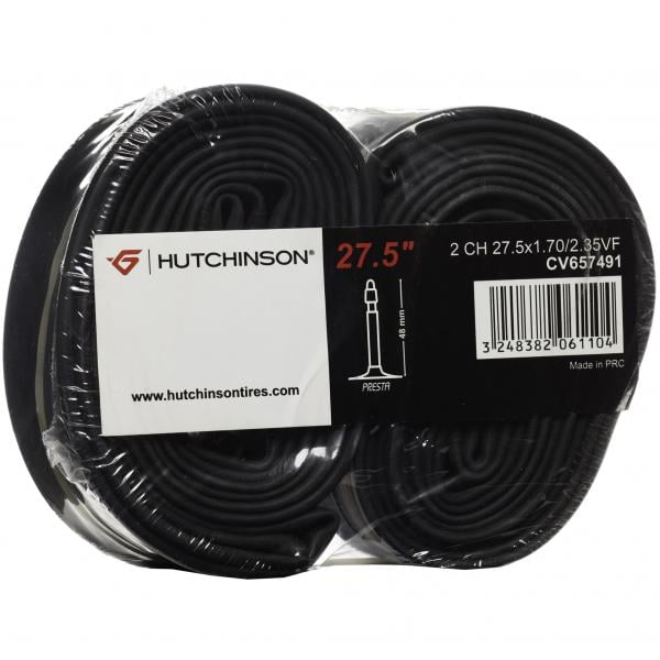 HUTCHINSON PRESTA VALVE 48MM TUBE 650B 27.5 x 1.70/2 .35 (TWIN PACK PRICE)