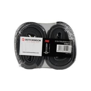 HUTCHINSON PRESTA VALVE 48MM TUBE 700 x 20/25(TWIN PACK PRICE)