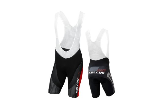 **KELLYS PRO RACE WITH PADDING BIBSHORTS RED XXL