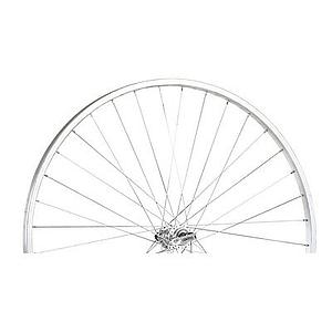ALLOY FRONT WHEEL NARROW SECTION QR SILVER 700C