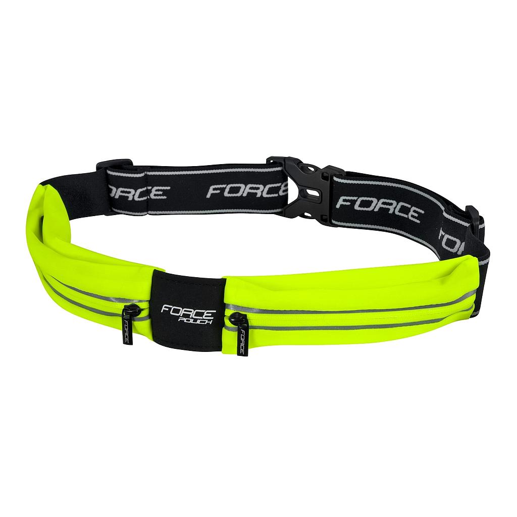 FORCE RUNNING BELT/POUCH FLURO YELLOW