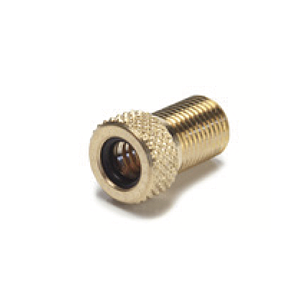 ** PRESTA TO SCHRADER VALVE BRASS ADAPTER  (PKT 10)