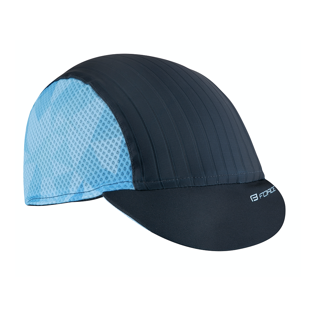 FORCE CORE CYCLING CAP S-M BLACK/ BLUE