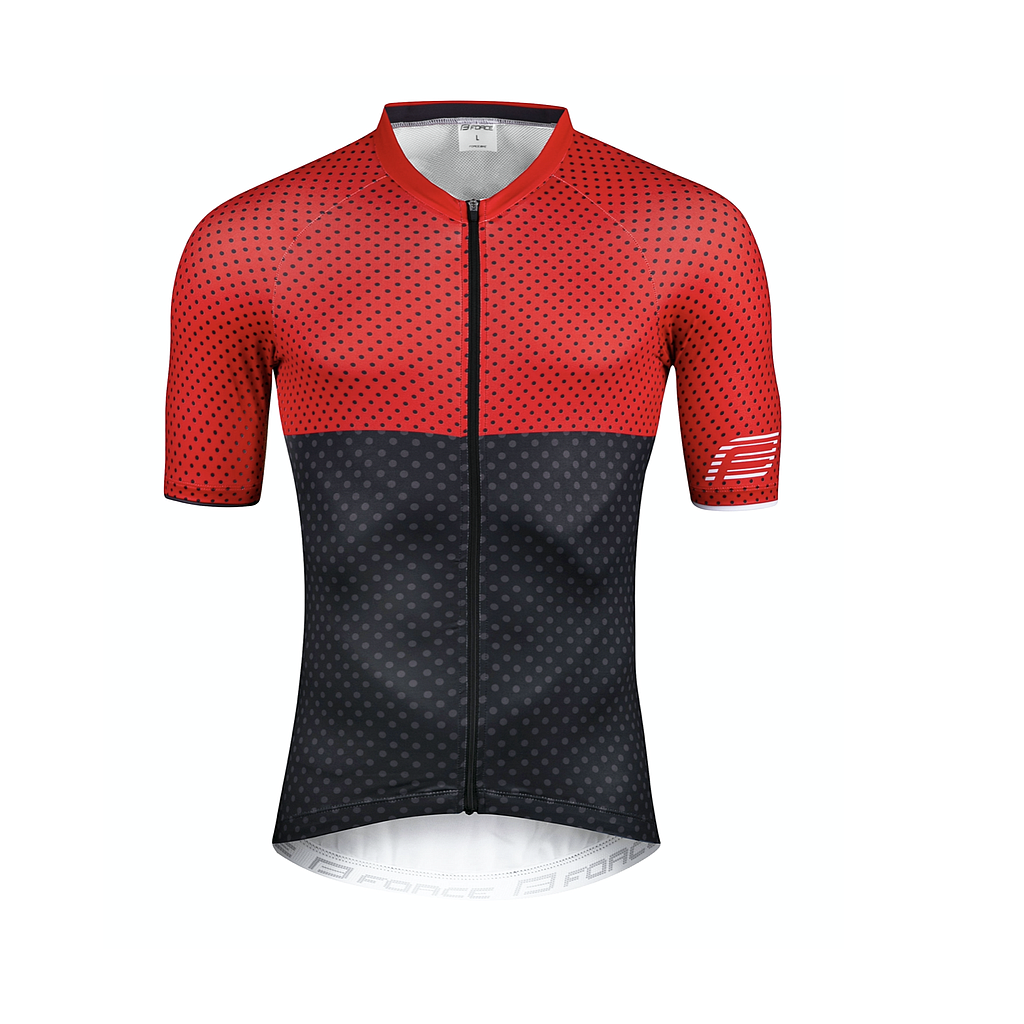 ** FORCE POINTS SHORT SLEEVE JERSEY RED/BLACK X/LARGE