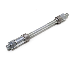 REAR AXLE 7/8 SPEED WITH NUTS  175mm