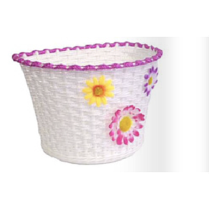 FRONT JUNIOR BASKET PINK/WHITE