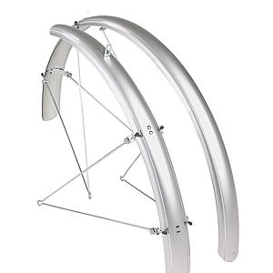 ETC TREKKING MUDGUARD PAIR SILVER 700 x 48