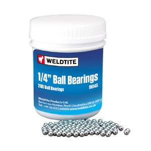 WELDTITE BALL BEARINGS 1/4" (TUB 200)