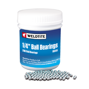 WELDTITE BALL BEARINGS 1/4&quot; (TUB 200)