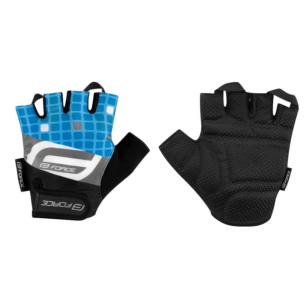 **FORCE SQUARE MITTS BLUE MEDIUM