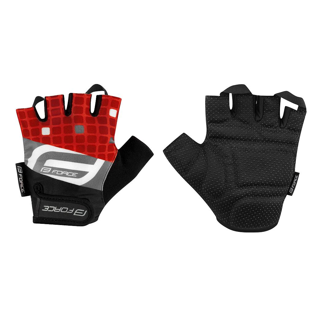 FORCE SQUARE MITTS RED X/LARGE