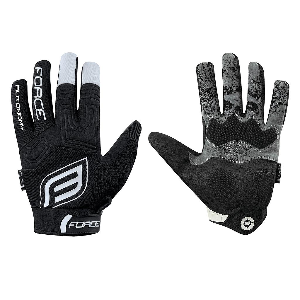 FORCE MTB AUTONOMY GLOVES BLACK LARGE