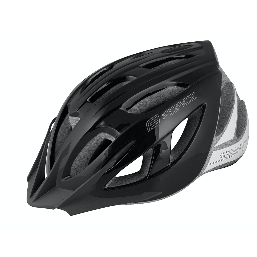 **FORCE SWIFT HELMET BLACK  L-XL