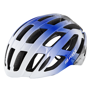 ** FORCE HAWK HELMET S-M, WHITE - BLUE