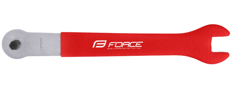 FORCE 15 PEDAL SPANNER WITH HEX WRENCH 6/8