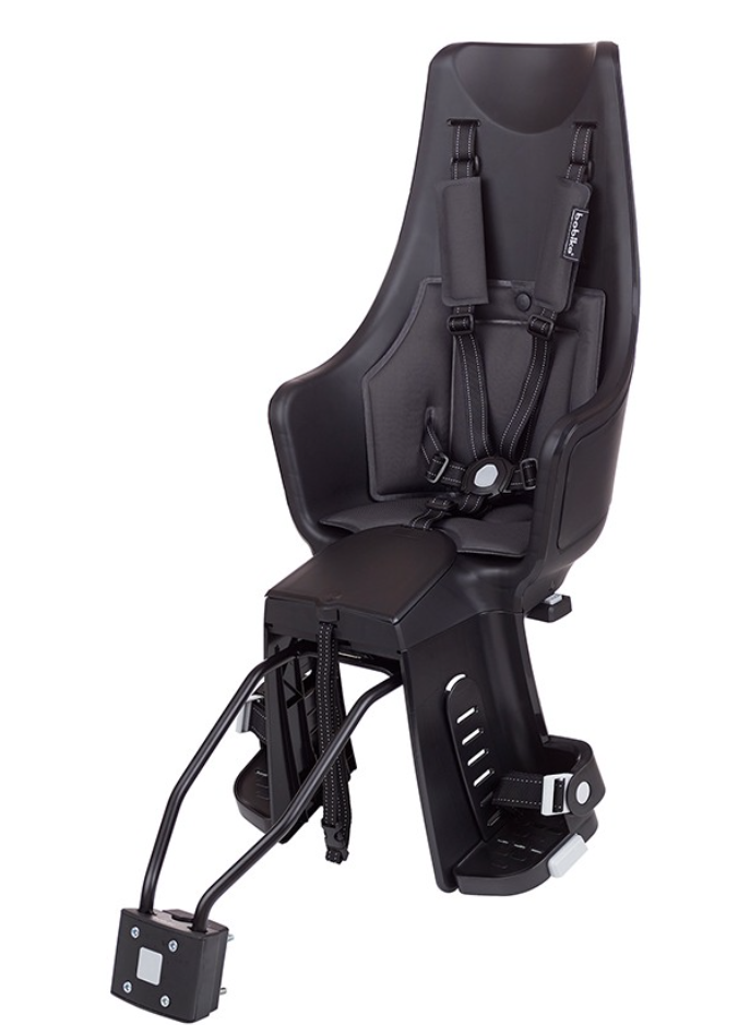 Bobike EXCLUSIVE MAXI PLUS LED FRAME MOUNT  URBAN BLACK