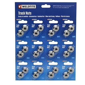 WELDTITE 3/8" TRACK NUTS (1PAIR )