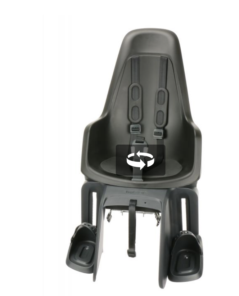 Bobike ONE MAXI CARRIER FITTING  CHILDSEAT URBAN BLACK