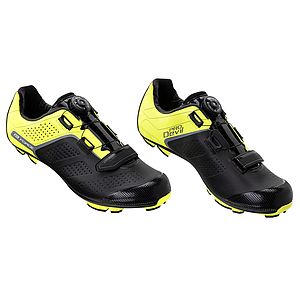 FORCE MTB CARBON DEVIL PRO SHOES FLUO/BLACK S 44