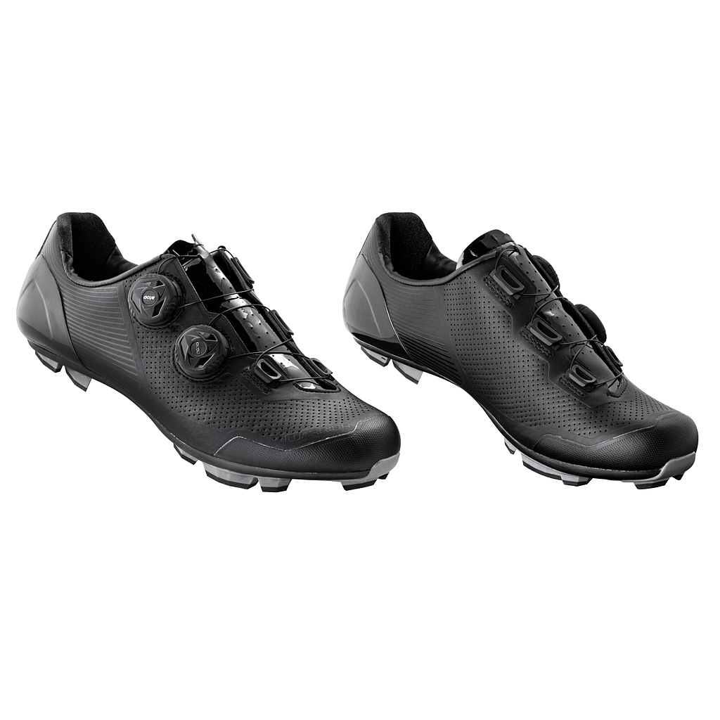 FORCE MTB CARBON DEVIL PRO SHOES BLACK S 44