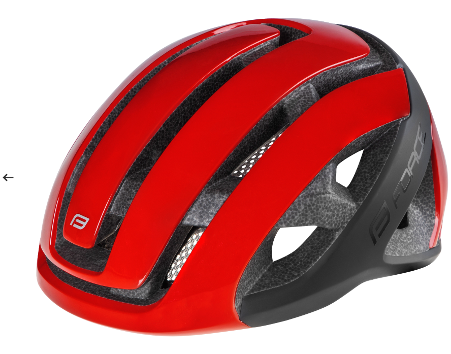 **FORCE NEO HELMET M-L RED-BLACK