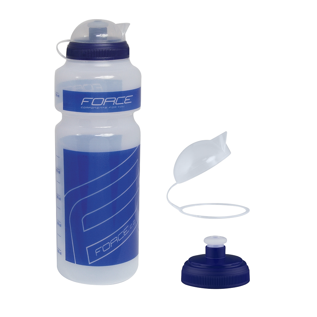 FORCE BOTTLE TRANSPARENT BLUE 0.75L